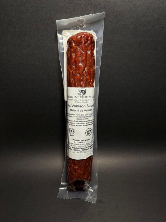 Hot Venison Salami